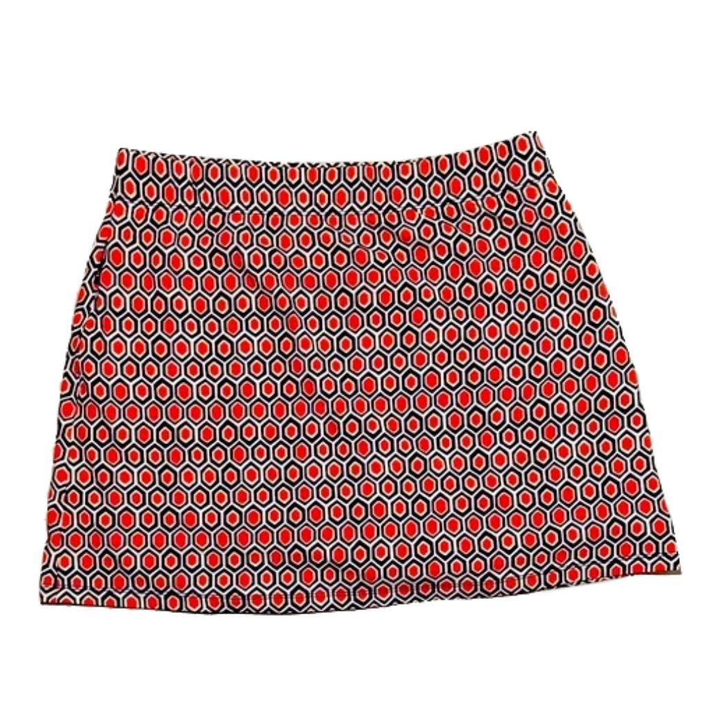 Nwt J. Mclaughlin Women's Briana Mini Arbor Geo Skirt Skort Large L